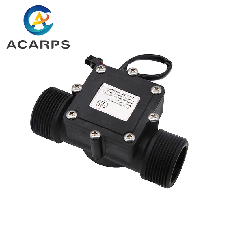 1/2" 3/4" 1" 1-1/2" 1-1/4" 2" Water Flow Sensor Hall Flow Sensor Flow Meter 1.75 Mpa Water Flow Sensor Switch DC 3.5-24V